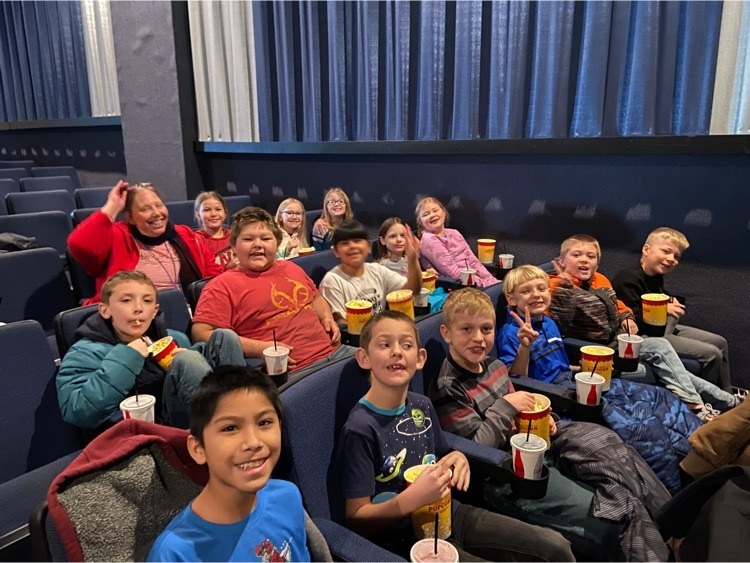 The Grinch at the movie theatre