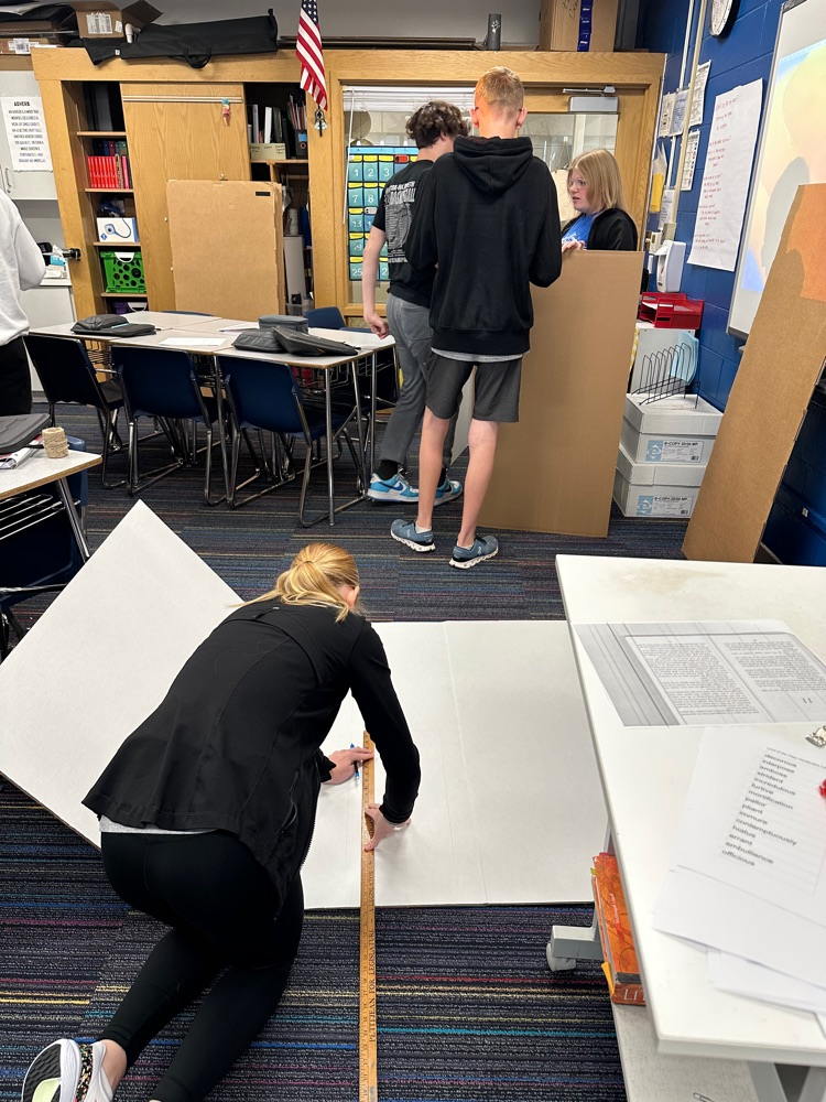Beginning Speech making props for their Silent Films!
