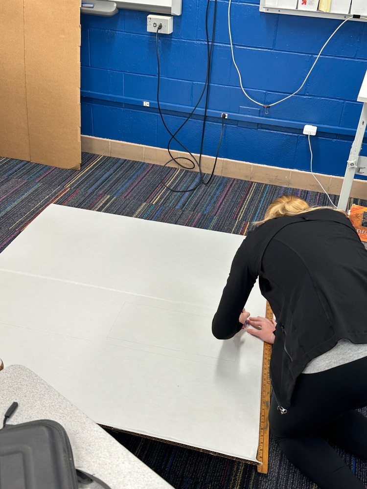 Its set and prop making day in Beginning Speech!